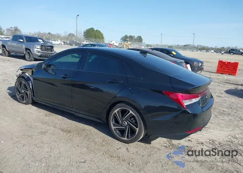 2023 Hyundai Elantra N Line from USA, damaged, VIN KMHLR4AF9PU609633